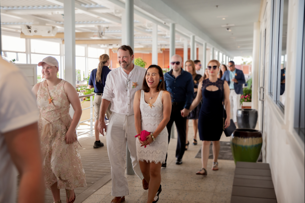 beach semi formal wedding attire